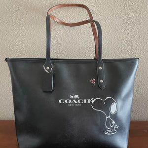 Coach Snoopy Tote Bag